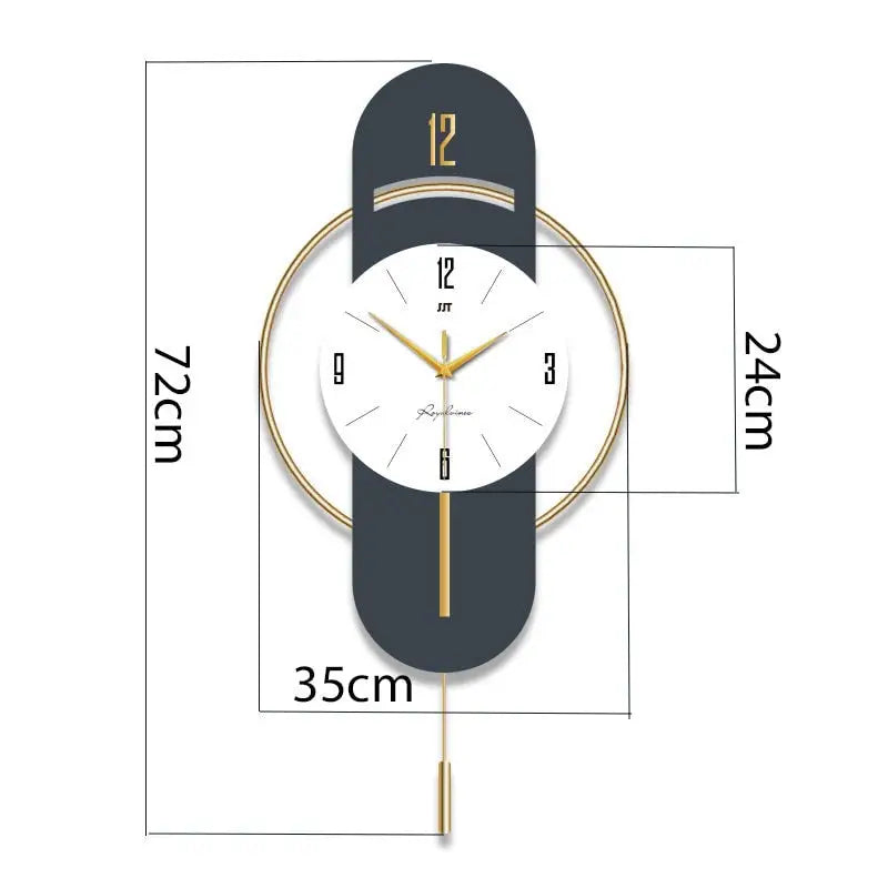 Design-Wanduhr