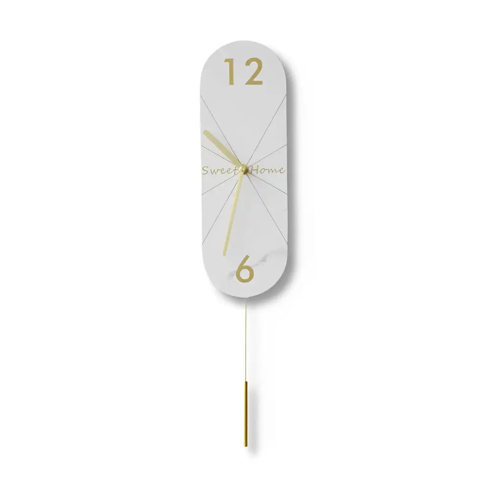 Wandpendeluhr Design mit Pendel