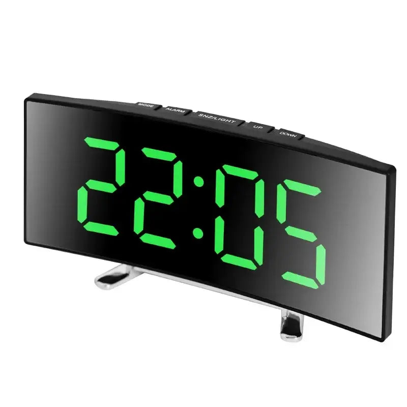 Gekrümmte LED-Digitaluhr