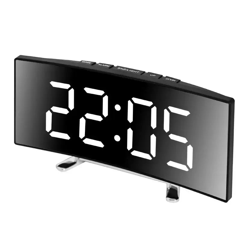 Gekrümmte LED-Digitaluhr
