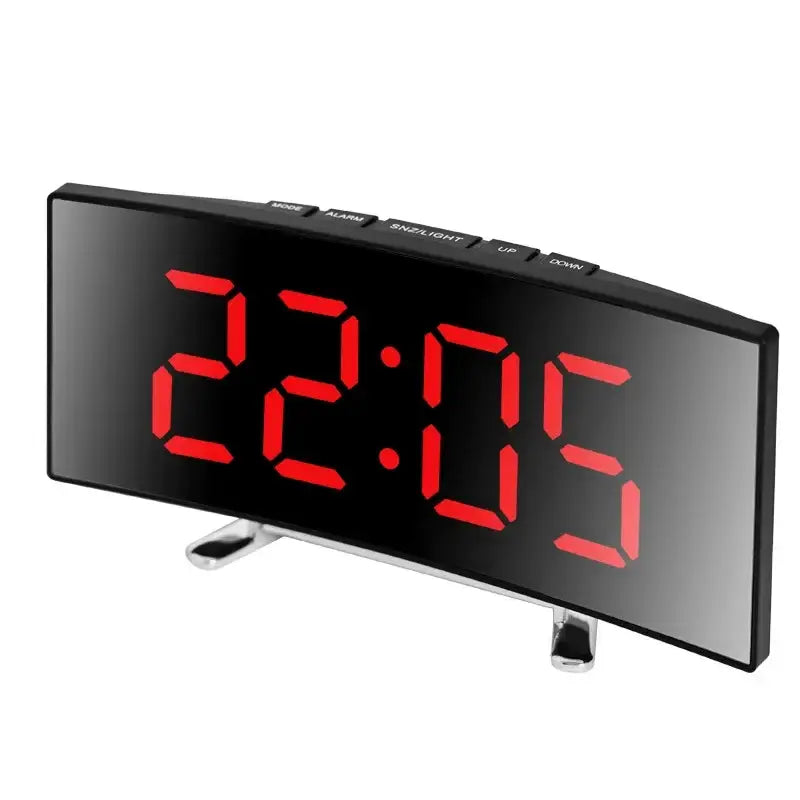 Gekrümmte LED-Digitaluhr