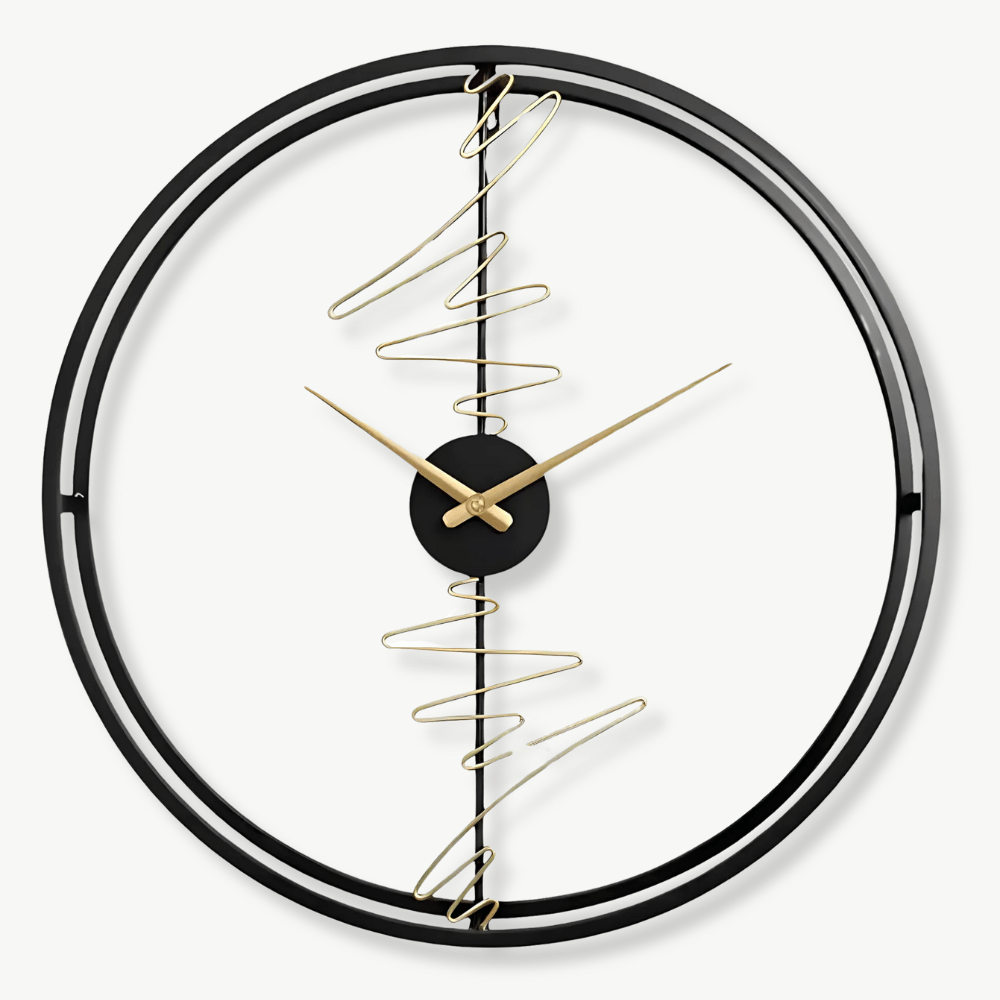 Uhr Design Kreis Abstrakte Details