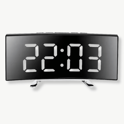 Gekrümmte LED-Digitaluhr