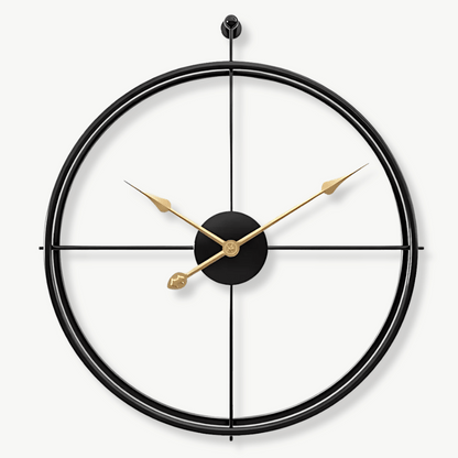 Wanduhr Sphärische Ringe