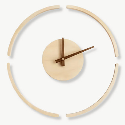 Minimalistische Kreis-Wanduhr