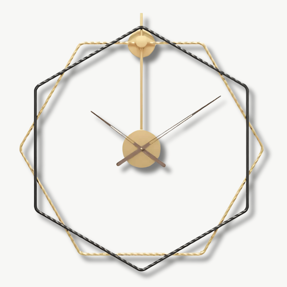 Wanduhr Design Oktagon
