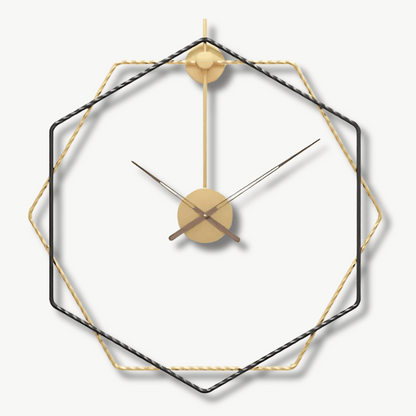 Wanduhr Design Oktagon