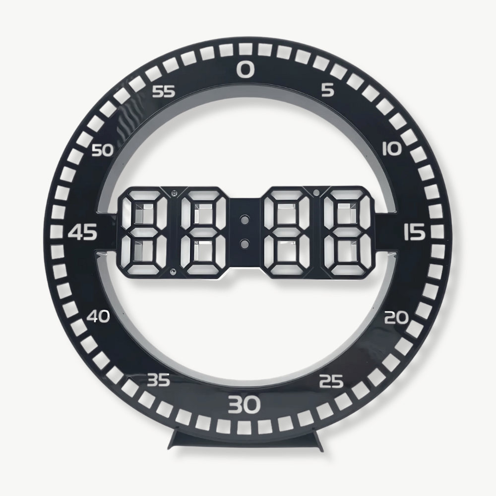 3D LED Wanduhr