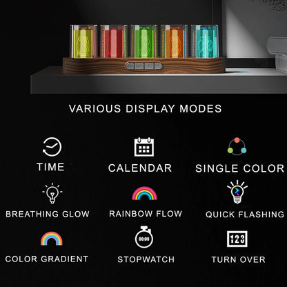 Nixie-Uhr RGB Design