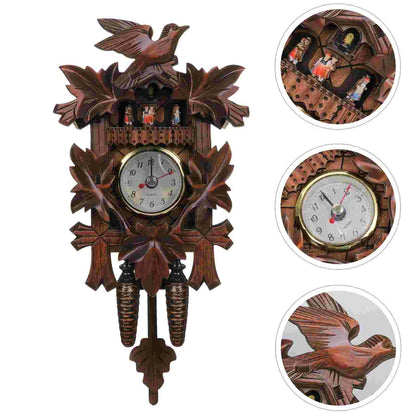 Traditionelle Holz Kuckucksuhr