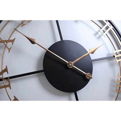 Große Wanduhr Design Römische Ziffern