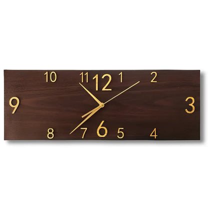 Rechteckige Wanduhr
