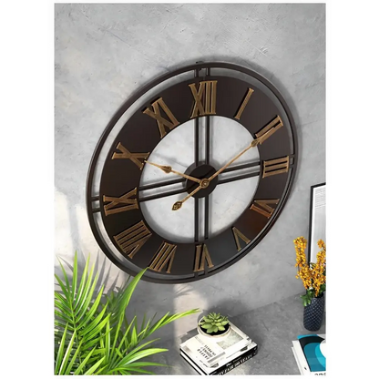 Große Industrielle Wanduhr