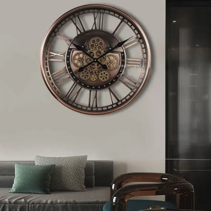 Industrielle Mechanische Wanduhr