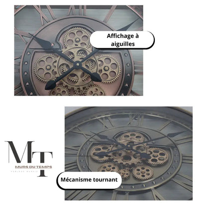 Industrielle Mechanische Wanduhr