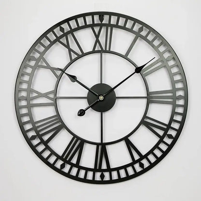 Industrielle Retro-Wanduhr