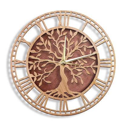 Wanduhr Baum des Lebens
