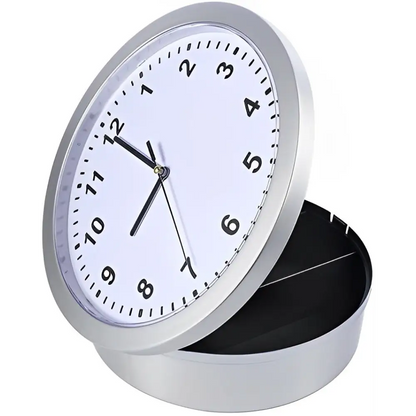 Wanduhr mit Geheimfach