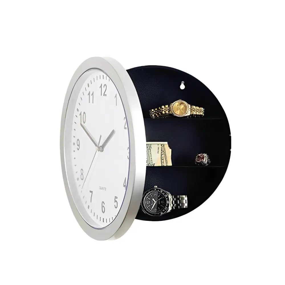 Wanduhr mit Geheimfach
