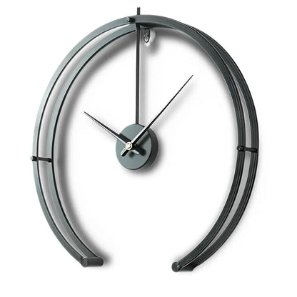 Wanduhr offener Kreis