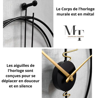 Uhr Design Kreis Abstrakte Details