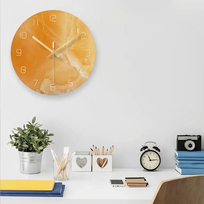 Wanduhr Design aus Glas