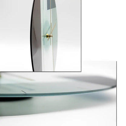 Wanduhr Design aus Glas