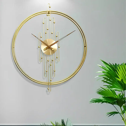 Wanduhr Kreis Art Déco