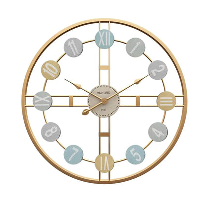 Wanduhr Retro Design 3D