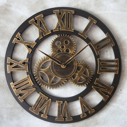 Große Wanduhr