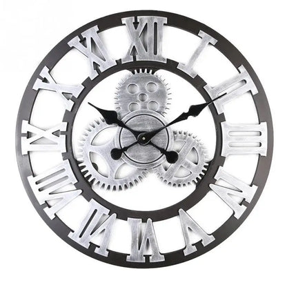 Große Wanduhr