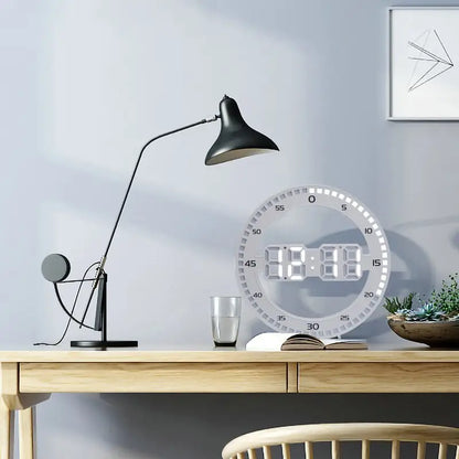3D LED Wanduhr