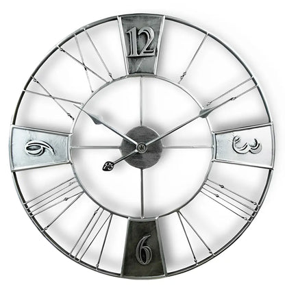 Große Wanduhr im Factory-Stil