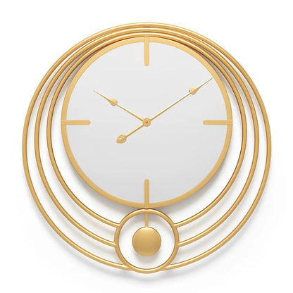 Wandspiegeluhr & Kreisdesign