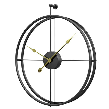 Wanduhr Sphärische Ringe