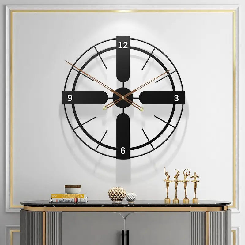 Wanduhr Design Kreuz