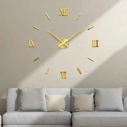 3D Wanduhr Aufkleber