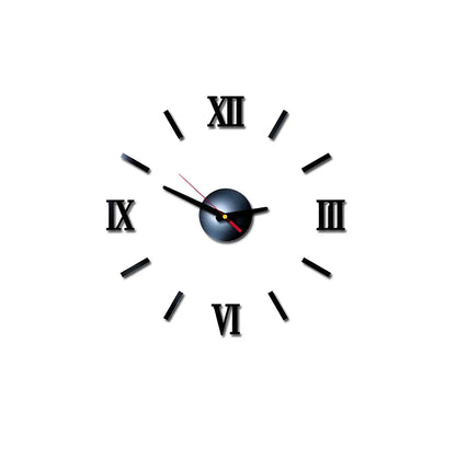3D Wanduhr Aufkleber