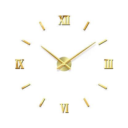 3D Wanduhr Aufkleber