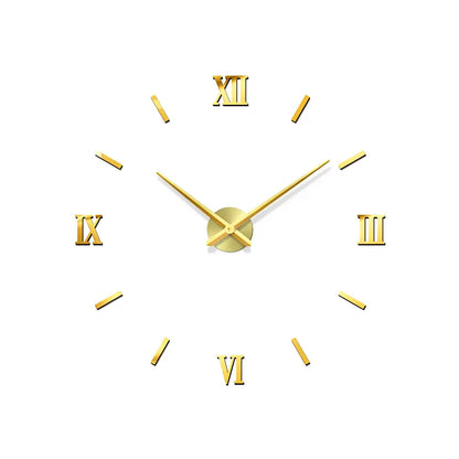 3D Wanduhr Aufkleber