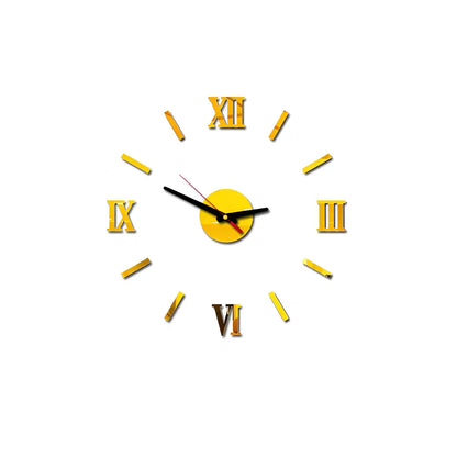 3D Wanduhr Aufkleber