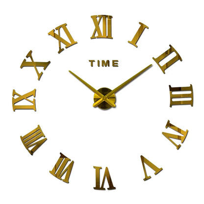 Römische Zahlen Wanduhr-Aufkleber