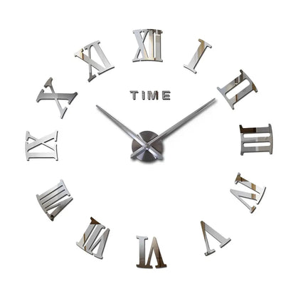 Römische Zahlen Wanduhr-Aufkleber