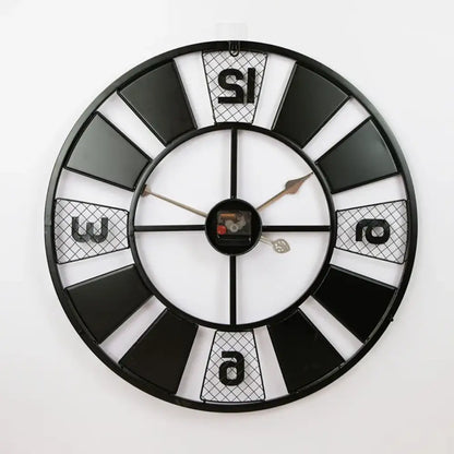 Bunte Industrielle Wanduhr