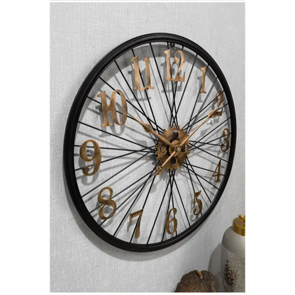 Wanduhr Vintage Zahnrad Rad