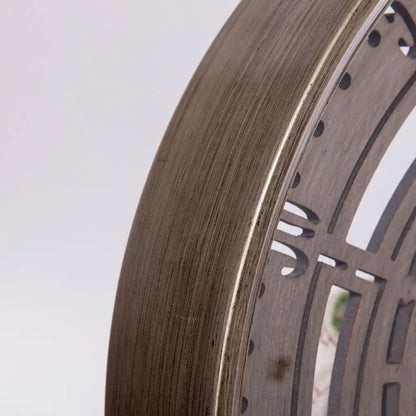 Industrielle Wanduhr Spin Time Vintage
