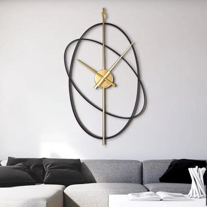 Wand-Uhr Luxus Ringe