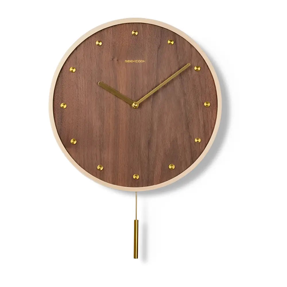 Moderne Wanduhr mit Pendel