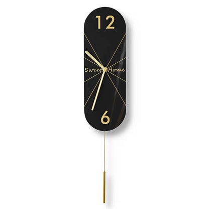Wandpendeluhr Design mit Pendel