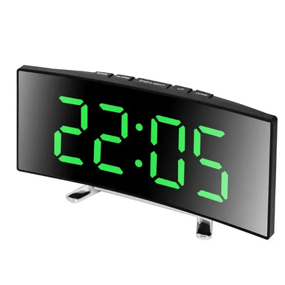 Gekrümmte LED-Digitaluhr